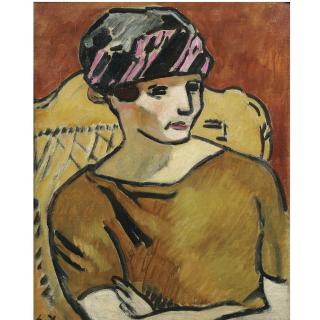 Louis Valtat - Portrait De Madame Chavance