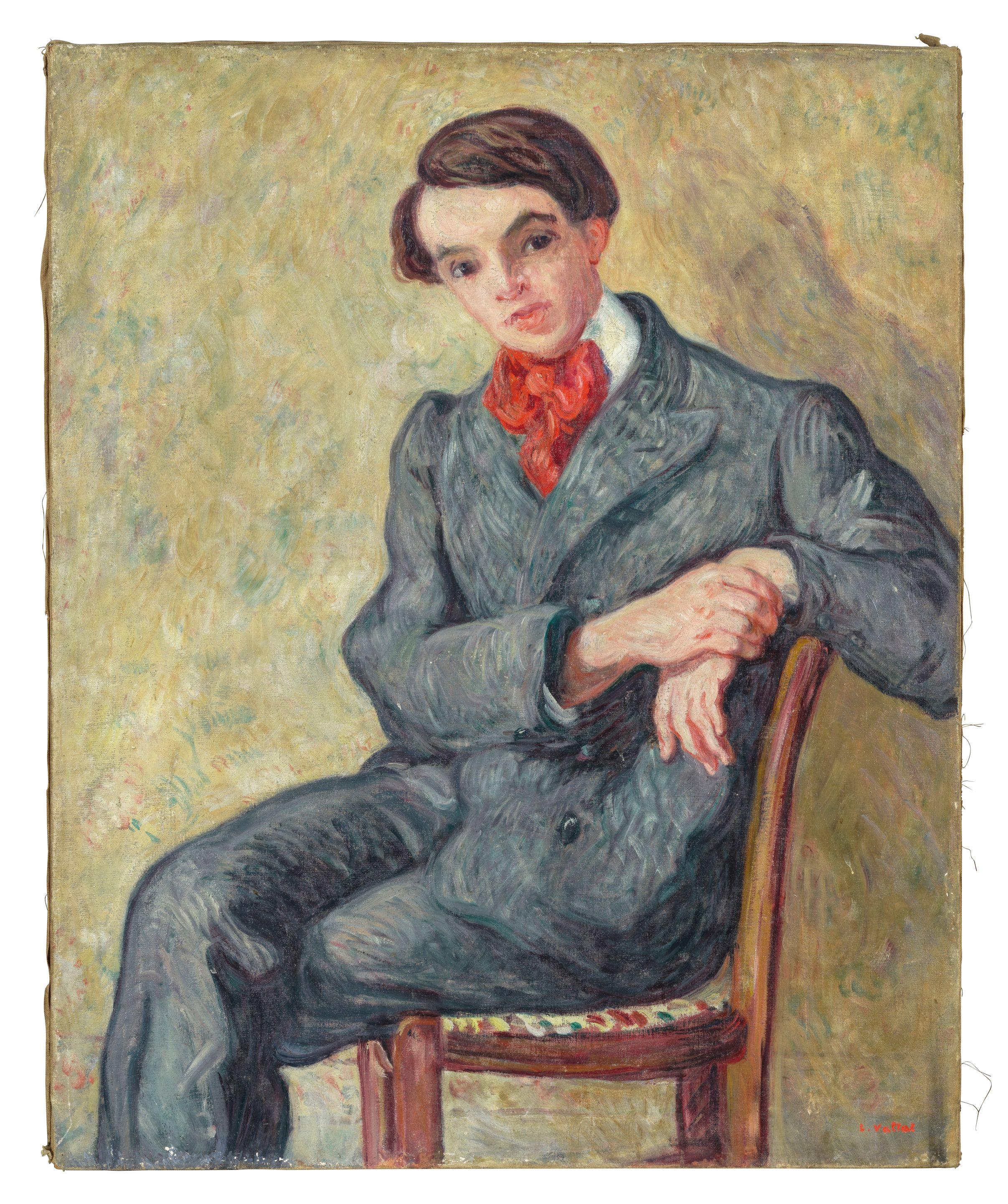 Louis Valtat - Portrait de Pierre Renoir