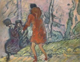 Louis Valtat - Promenade dans le Bois de Boulogne