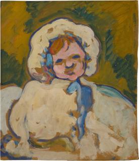 Louis Valtat - Tête de Jean bébé