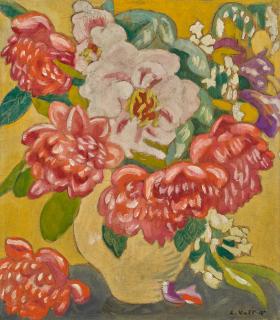 Louis Valtat - Vase De Pivoines