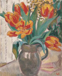 Louis Valtat - Vase de tulipes