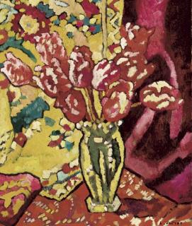 Louis Valtat - Vase de Tulipes