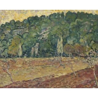 Louis Valtat - Verger Devant La Colline