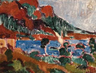 Louis Valtat - Voilier à Agay