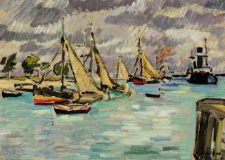 Louis Valtat - Voiliers