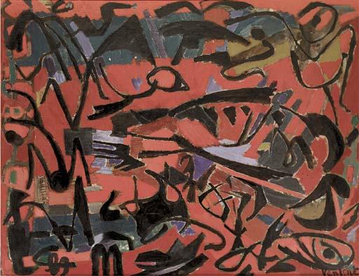 Louis Van Lint - Abstract composition