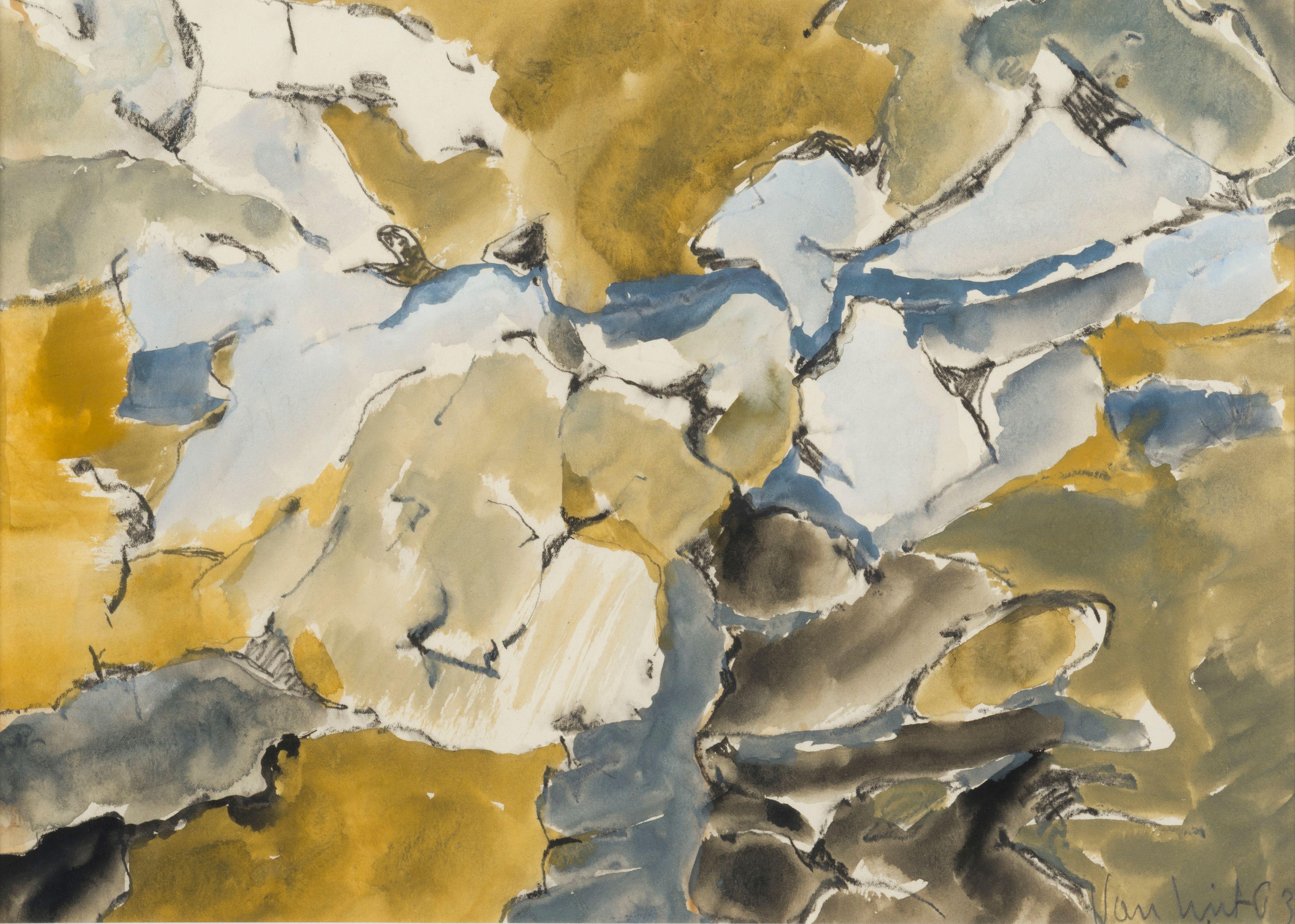 Louis Van Lint - Composition abstraite