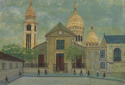 Louis Vivin - Eglise Saint Pierre de Montmartre