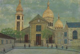 Louis Vivin - Eglise Saint Pierre de Montmartre