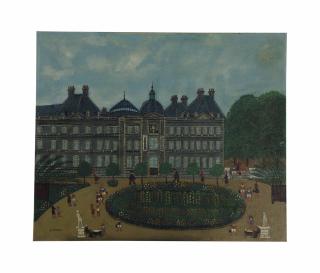Louis Vivin - Le jardin du Luxembourg