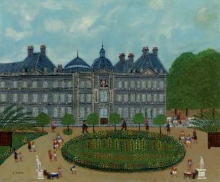 Louis Vivin - Le jardin du Luxembourg