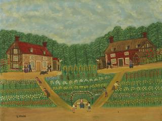 Louis Vivin - Les deux pigeonniers