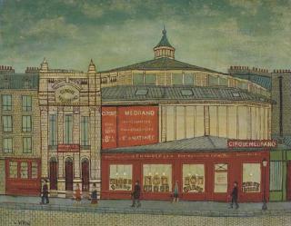 Louis Vivin - Paris, Montmartre: Cirque Medrano