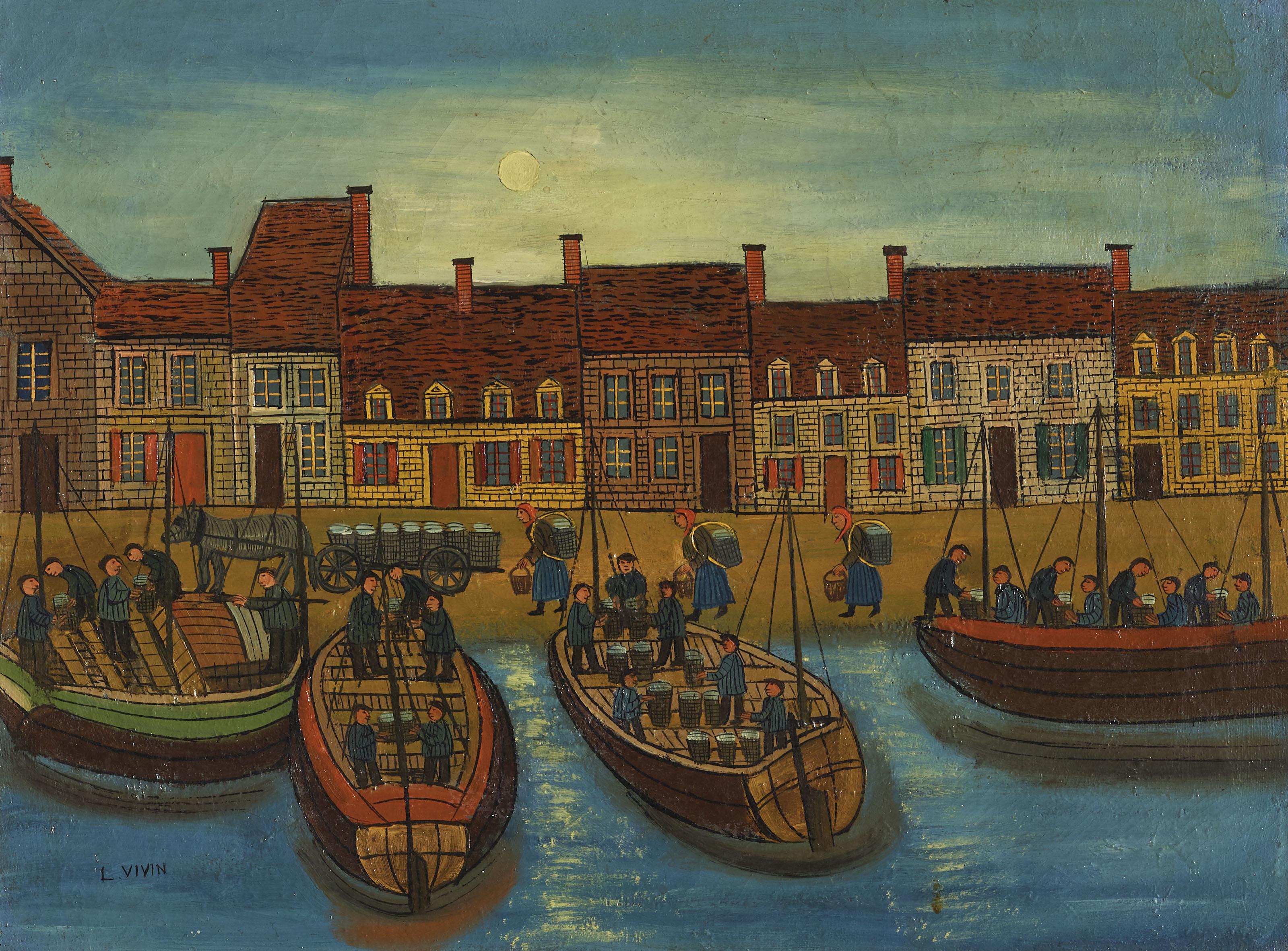 Louis Vivin - Port breton