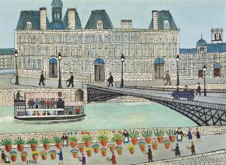 Louis Vivin - Quai aux fleurs