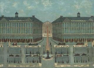 Louis Vivin - Scène de rue