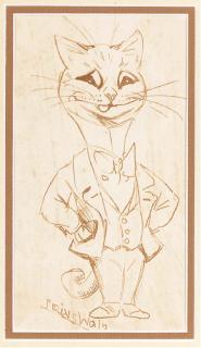 Louis Wain - Gentleman Cat