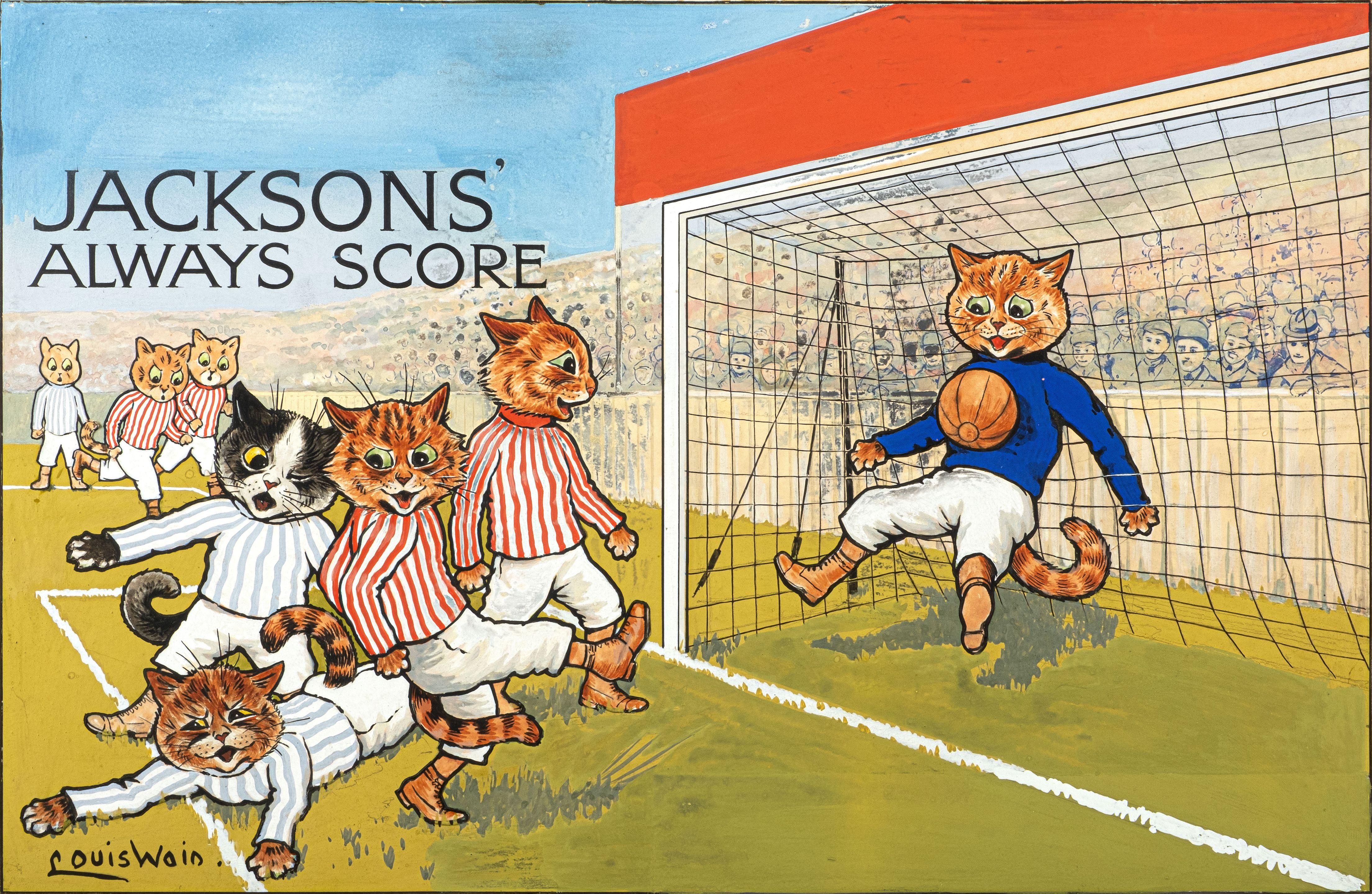 Louis Wain - Jacksons\' Always Score