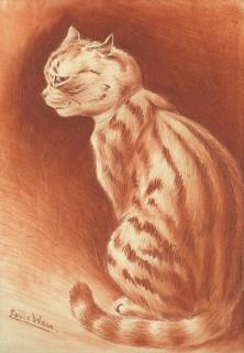 Louis Wain - Tabby Cat