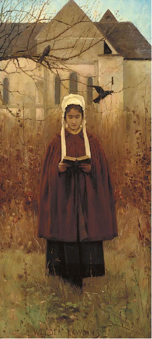 Louis Welden Hawkins - A time for peaceful prayer