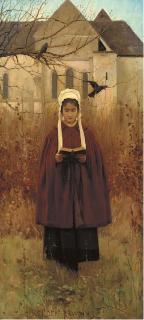Louis Welden Hawkins - A time for peaceful prayer