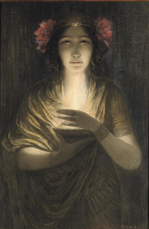 Louis Welden Hawkins - The Priestess