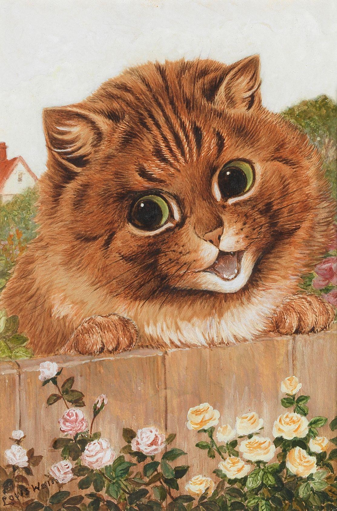 Louis William Wain - A Happy Face
