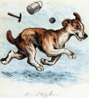 Louis William Wain - \'Hey, stop him!\'