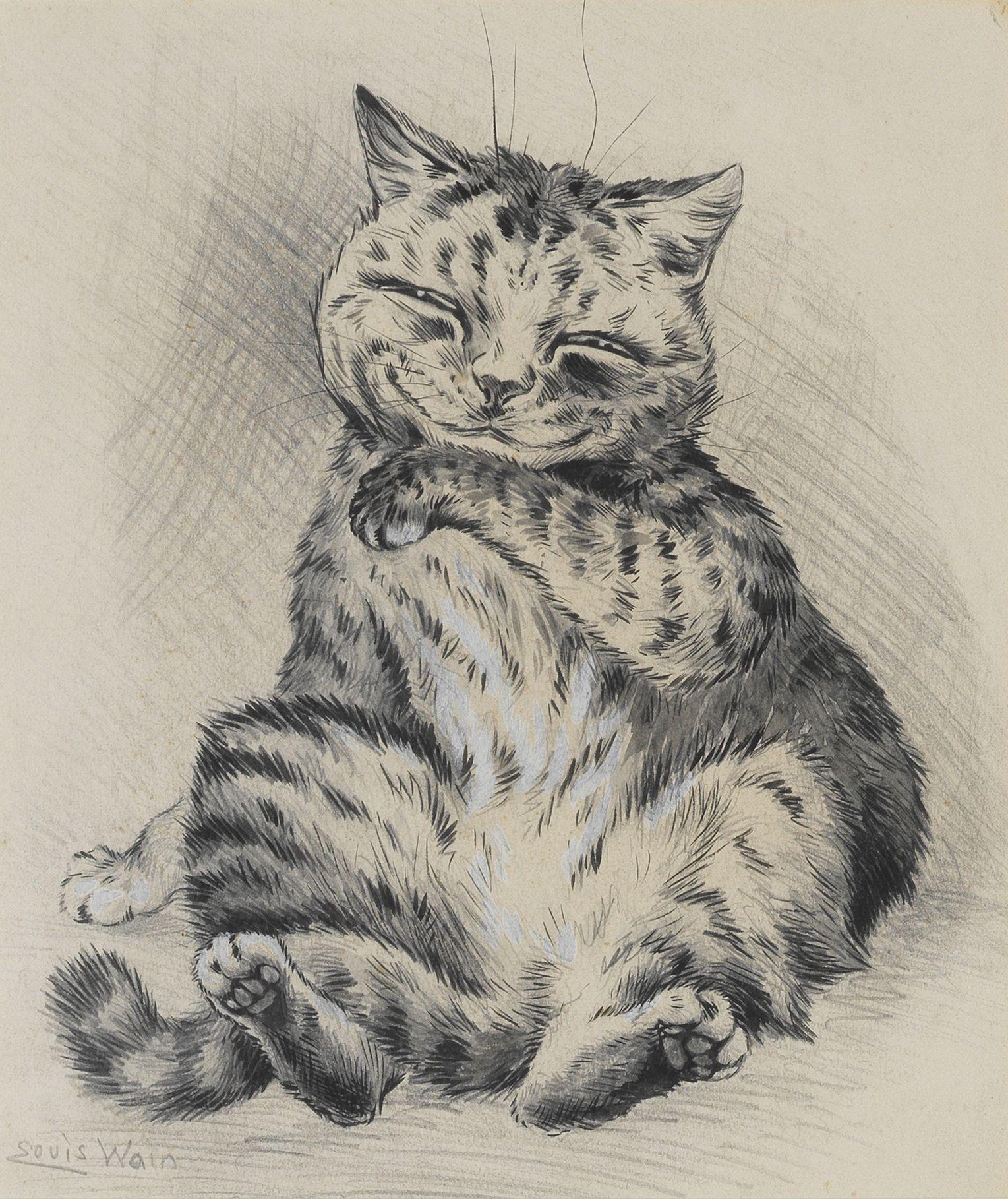 Louis William Wain - One Over the Eight