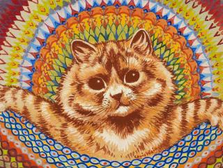 Louis William Wain - Psychedelic Cat