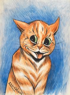 Louis William Wain - Smiling Cat
