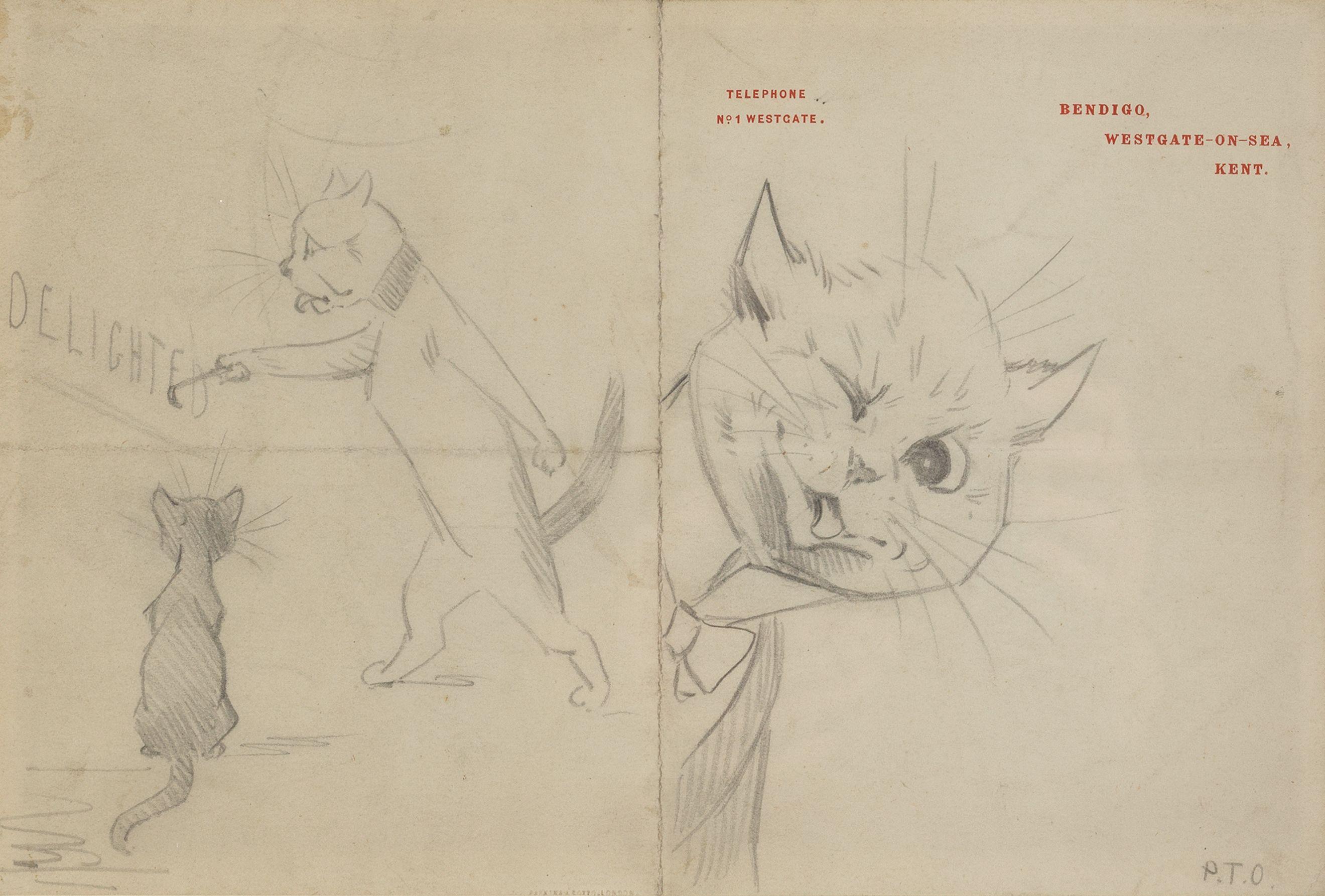 Louis William Wain - Sunday Night