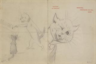 Louis William Wain - Sunday Night