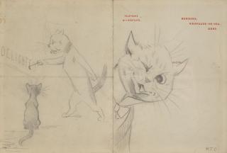 Louis William Wain - Sunday Night