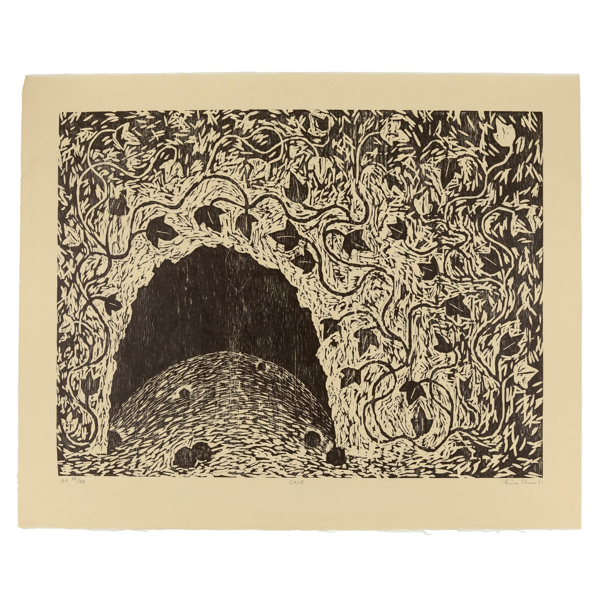 Louisa Chase - Cave; Squall (2 works)