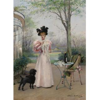 Louise Abbéma - A Faithful Companion