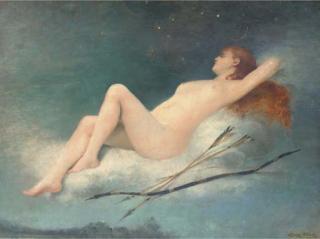 Louise Abbéma - An Allegory of Love