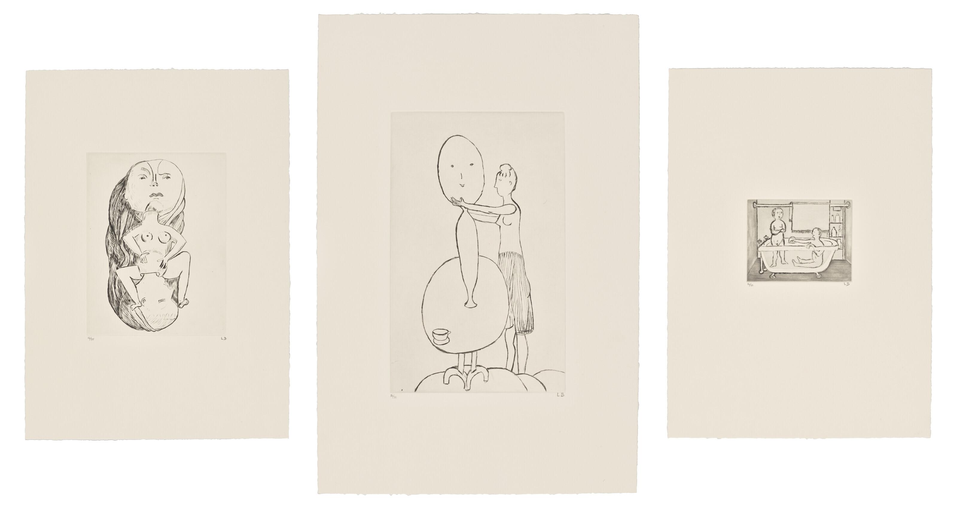 Louise Bourgeois - Autobiographical Series (set of 14)