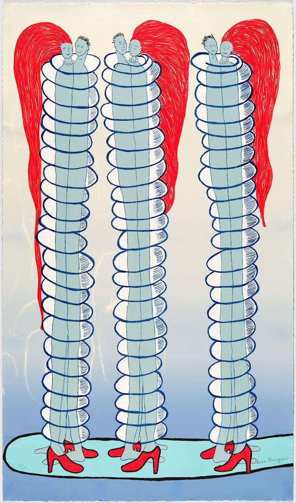 Louise Bourgeois - Couples. 2001.