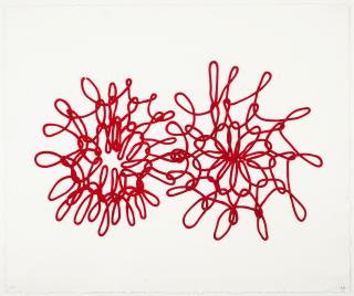 Louise Bourgeois - Crochet IV, from the Crochet series