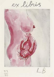 Louise Bourgeois - Ex Libris no. 8