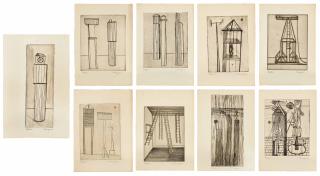 Louise Bourgeois - He Disappeared Into Complete Silence, Gemor Press, New York, 1947