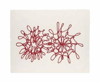Louise Bourgeois - One Plate, From: Crochet Series
