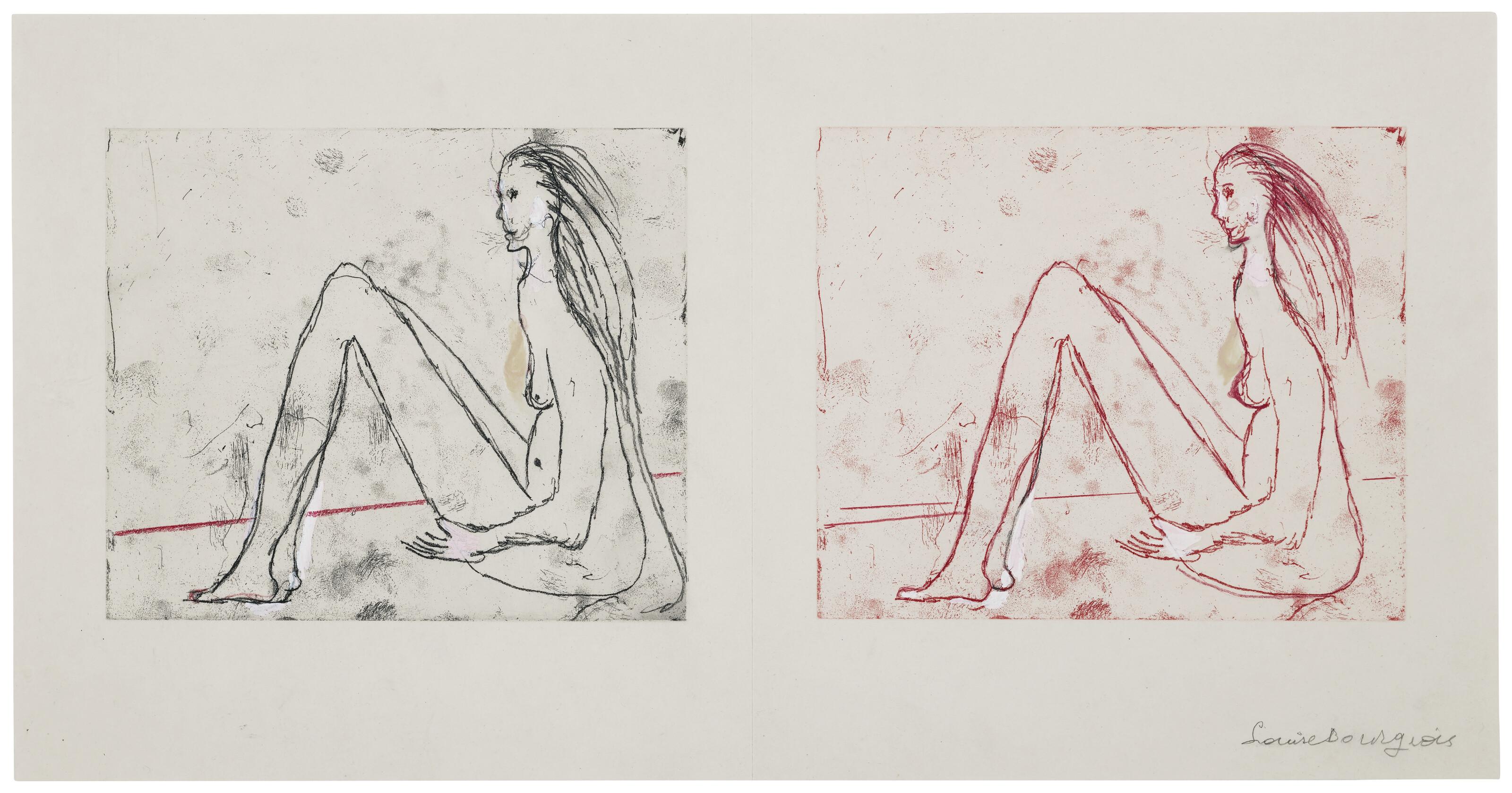 Louise Bourgeois - Seated Woman