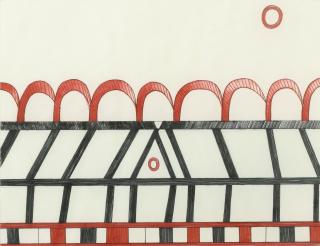 Louise Bourgeois - The Happy House (From Portfolio La Reparation)