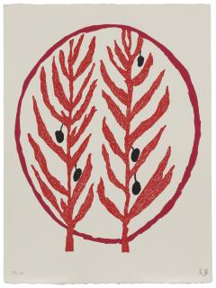 Louise Bourgeois - The Olive Branch (from L\'Art pour la paix (Art for Peace) portfolio)