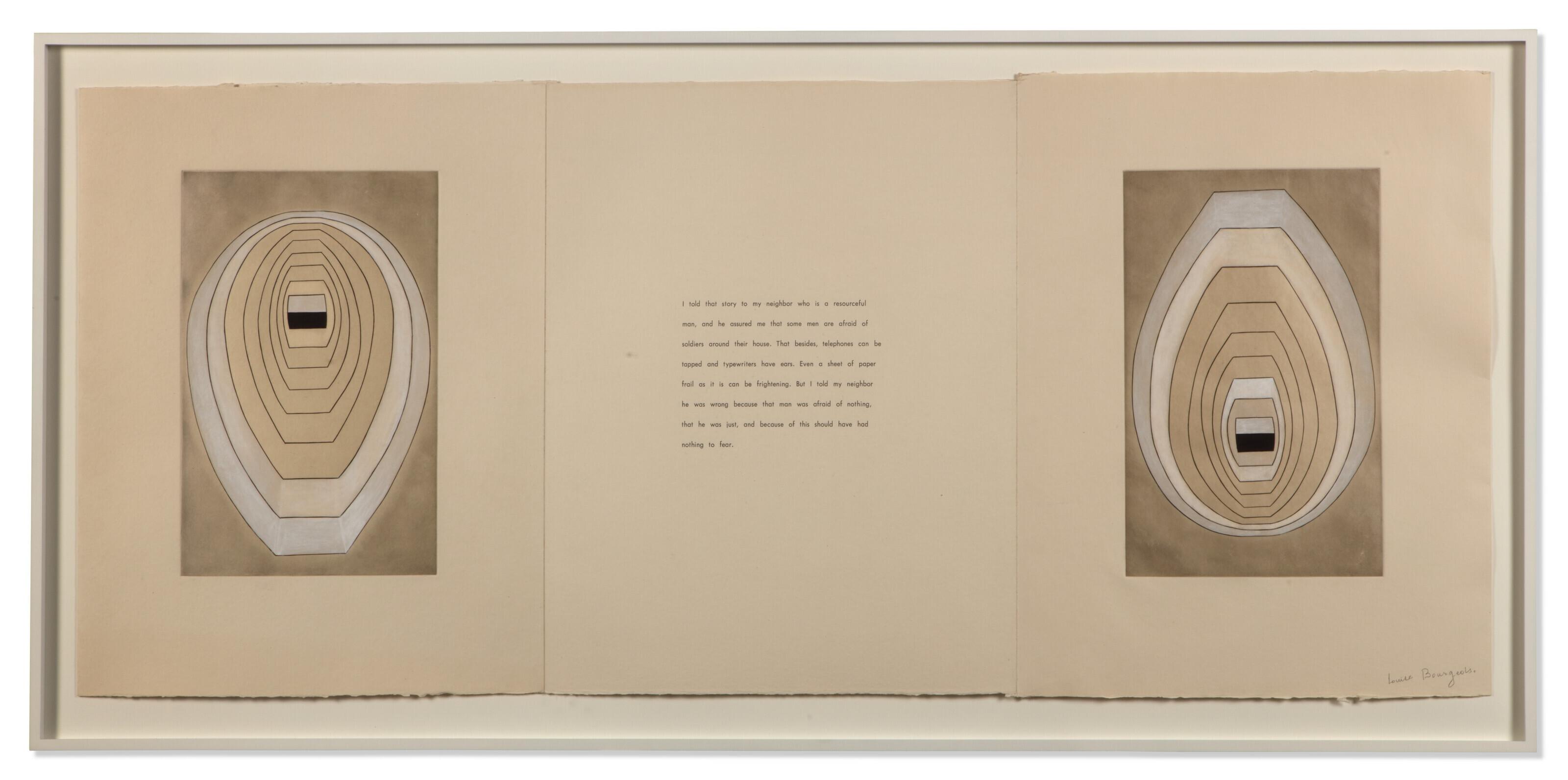 Louise Bourgeois - The Puritan (Triptych Set)