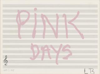Louise Bourgeois - Untitled (Pink Days)