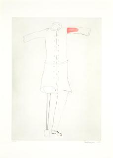 Louise Bourgeois - Untitled (plate 6), from Topiary: The Art of Improving Nature Portfolio